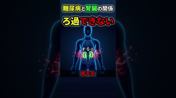 糖尿病で腎臓が壊れる理由