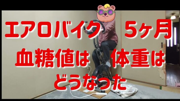 糖尿病になりたくないのでエアロバイクを漕いだ