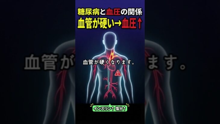 糖尿病で血圧が上がる理由