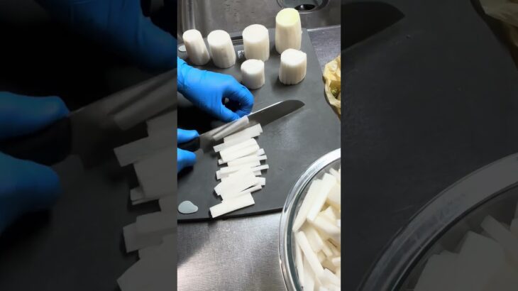 切り干し大根作り＼糖尿病家のキッチン／ #糖尿病 #高血圧 #脂肪肝 #大根 #簡単レシピ #料理 #ダイエット