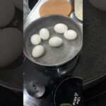 ゆで卵を上手に茹でる！見習い中＼糖尿病家のキッチン／ #糖尿病 #高血圧 #脂肪肝 #ダイエット #簡単レシピ #ゆで卵 #おうちごはん