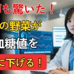 【医師が厳選】血糖値を下げる野菜10選！糖尿病を食事で改善する方法