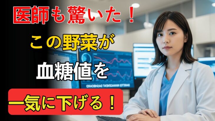 【医師が厳選】血糖値を下げる野菜10選！糖尿病を食事で改善する方法