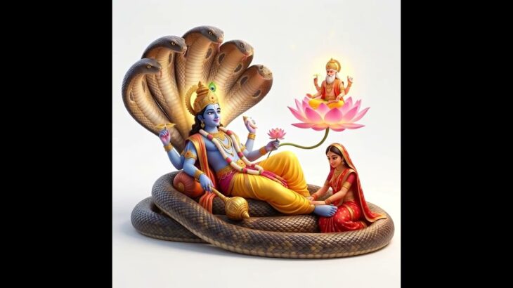 #105 – Zoomed out #vishnu #lakshmi #brahma #nft | Edition: Do you believe in fortune cookies?