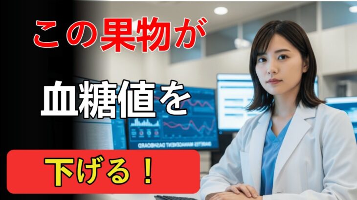 糖尿病を2つの甘い果物で改善した患者さん — 医師の私も驚いた結果