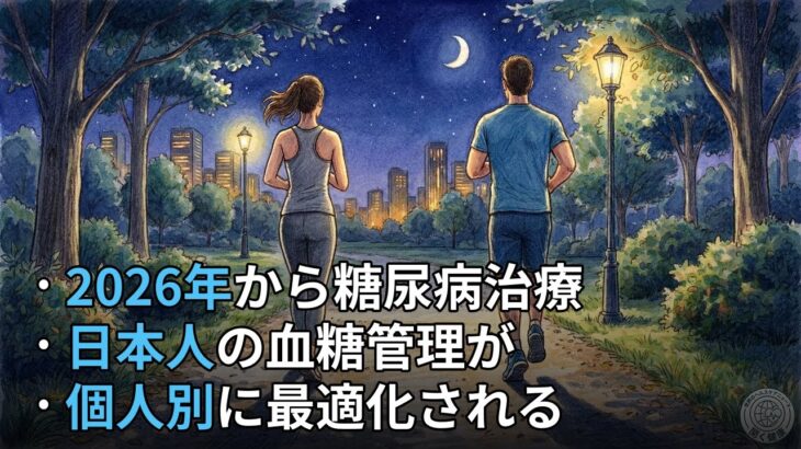 糖尿病治療が個人に最適化される時代へ 2026年米国ガイドラインで変わる日本人の血糖管理