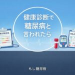 【医師　解説】25　健康診断で糖尿病と言われたら