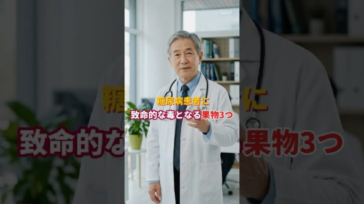 糖尿病患者に致命的な毒となる果物3つ #健康寿命 #料理 #毎日の健康