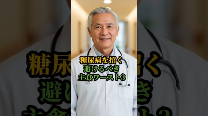 糖尿病を招く！避けるべき主食ワースト3」