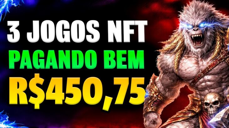 3 Jogos NFT Grátis Para Celular e PC Pagando BEM Até R$450 — Ganhe Dinheiro Jogando em 2026