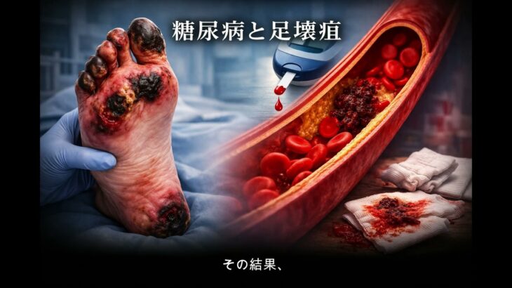 【医師　解説】37　糖尿病と足壊疽