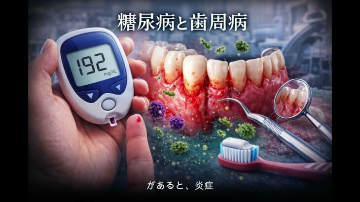 【医師　解説】39　糖尿病と歯周病