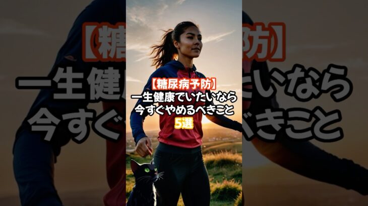 【糖尿病予防】一生健康でいたいなら今すぐやめるべきこと5選