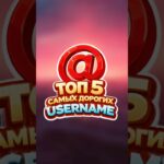 ТОП 5 самых дорогих USERNAMES | #nft #telegram #telegramnft #toncoin #криптовалюта