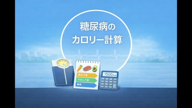 【医師　解説】53　糖尿病のカロリー計算