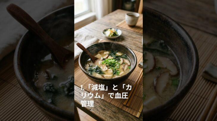 ６０代が高血圧・糖尿病の予防になる食べ物　♯健康 #習慣 #60歳代