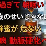 【糖尿病専門医が警告】 65歳過ぎで朝眠い人へ その小さな不調、糖尿病・動脈硬化の入口です 朝の蜂蜜は空腹でなめないで