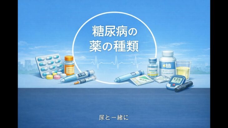 【医師　解説】66　糖尿病の薬の種類