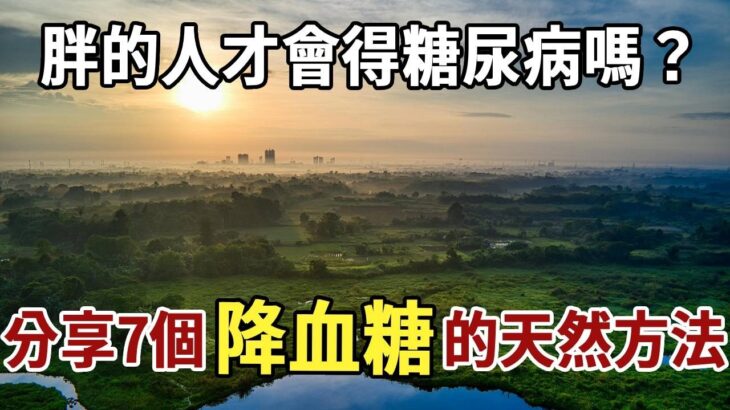 胖的人才會得糖尿病嗎？分享7個降血糖的天然方法#佛禪#養生#晚年生活 #人生智慧 #情感故事