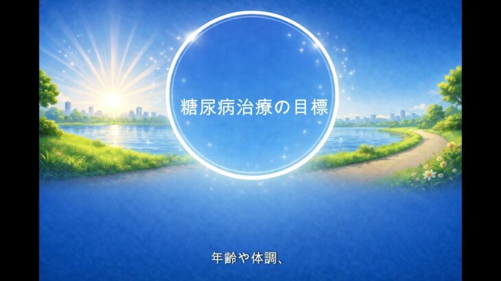 【医師　解説】75 糖尿病治療の目標