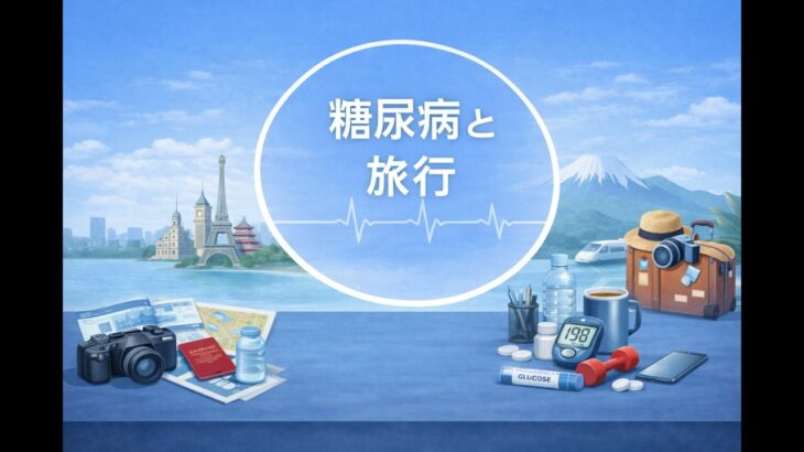 【医師　解説】77　糖尿病と旅行