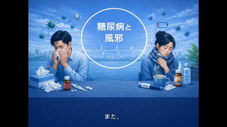【医師　解説】80　糖尿病と風邪