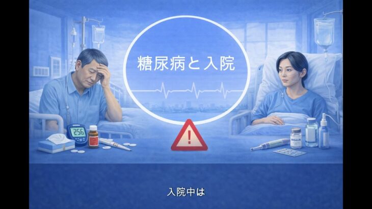 【医師　解説】83 糖尿病と入院
