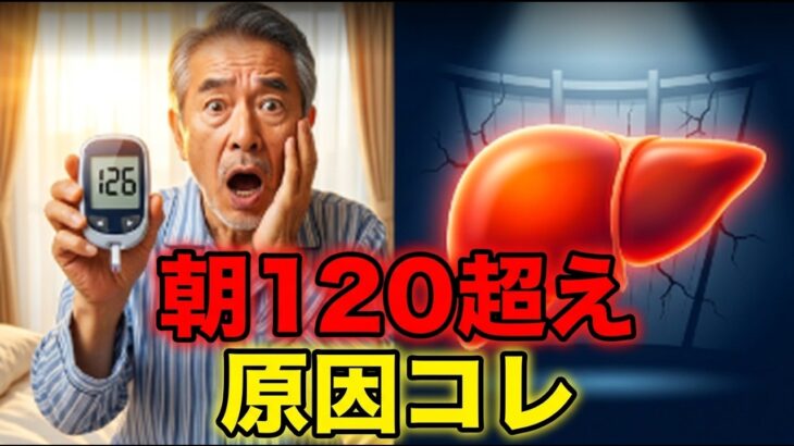 【糖尿病】99%が見落とす朝の血糖値が下がらない本当の原因｜食事制限だけでは一生下がりません