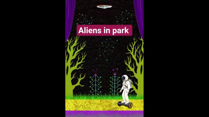 Aliens Always Watching. Animation  #nft #animation #opensea