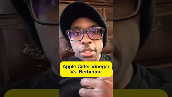 Apple Cider Vinegar vs Berberine #weightloss #glp1 #diabetes #keto #insulinresistance #bloodsugar