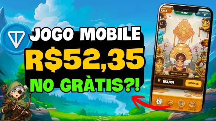 🔥 BEE EMPIRE – JOGO NFT GRÁTIS MOBILE no TELEGRAM PAGANDO