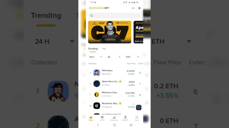 Binance Nft #trading #stockmarket #shorts #crypto #bitcoin #binance