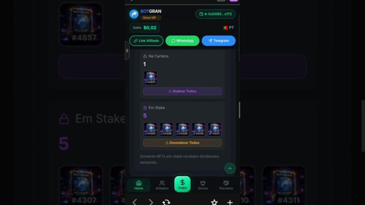 Botgran  – como comprar 1 NFT