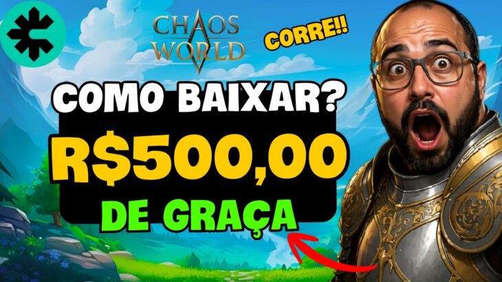 🔥COMO BAIXAR E JOGAR o CHAOS WORLD ? JOGO NFT MOBILE MMORPG GRÁTIS na CROSS em Pré Registro