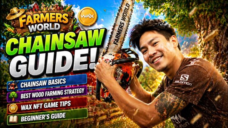 Farmers World Chainsaw Guide 🪓 | WAX NFT Game Strategy + Beginner Tips
