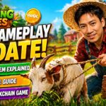 Farming Tales New Gameplay Update 🌾 | NPC System Explained + WAX NFT Game Guide