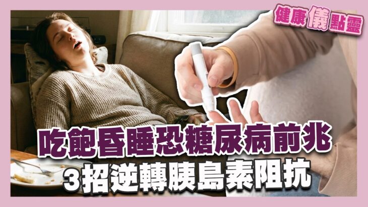 吃飽昏睡恐糖尿病前兆！低GI食物、運動、睡足7小時 逆轉胰島素阻抗！｜健康儀點靈   @tvbshealth20​