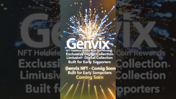 🚀 Genvix NFT is Coming | Earn Genvix Coin Rewards 💎