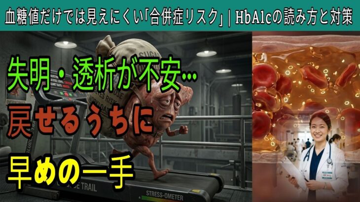 糖尿病“寛解”への道｜HbA1cが高い状態から整える実践ロードマップ