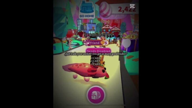 I CANT THO! #adoptmeroblox #relatable #nft #axolotl #trading #fypシ