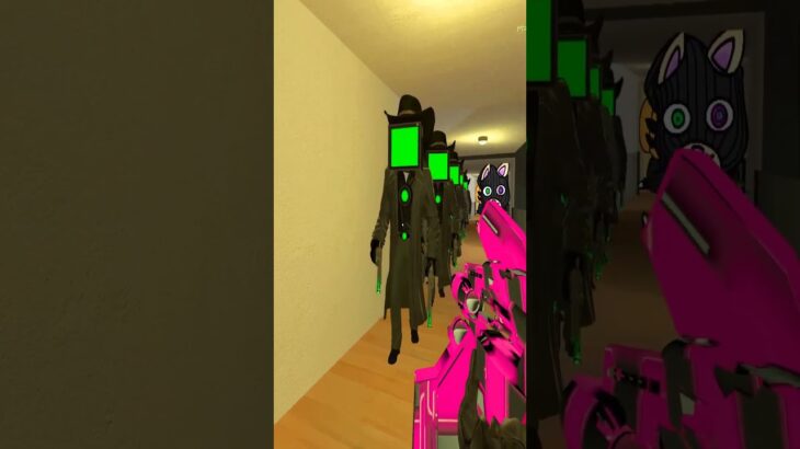 I Found Tv Man And Nft Cats In The Hotel #garrysmod #gmod #nextbots #skibiditoilet #shorts