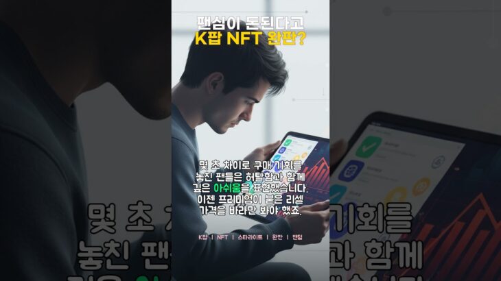🚨K팝 스타라이트 NFT 10분 만에 완판? 팬심이 ‘투기’로 변질된 충격적인 진실!