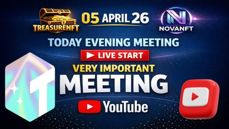 LIVE: TREASURE NFT MEETING | LATEST UPDATES AND INFORMATION