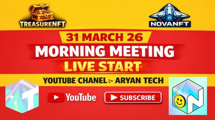LIVE: TREASURE NFT MEETING | LATEST UPDATES AND INFORMATION
