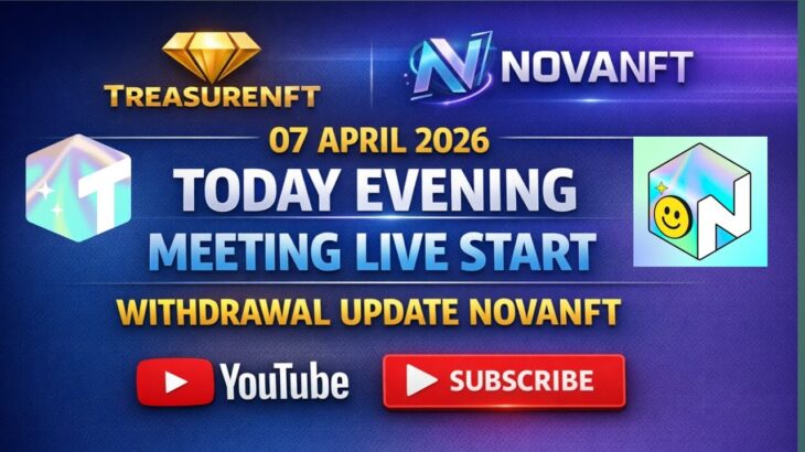 LIVE: TREASURE NFT MEETING | LATEST UPDATES AND INFORMATION | WITHDRAWAL UPDATE NFT |
