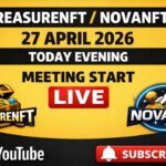 LIVE: TREASURE NFT MEETING | LATEST UPDATES AND INFORMATION | WITHDRAWAL UPDATE NOVANFT |