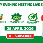 LIVE: TREASURE NFT MEETING | LATEST UPDATES AND INFORMATION | WITHDRAWAL UPDATE NOVANFT |