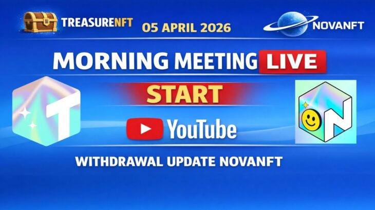 LIVE: TREASURE NFT MEETING | LATEST UPDATES AND INFORMATION | WITHDRAWAL UPDATE NOVANFT