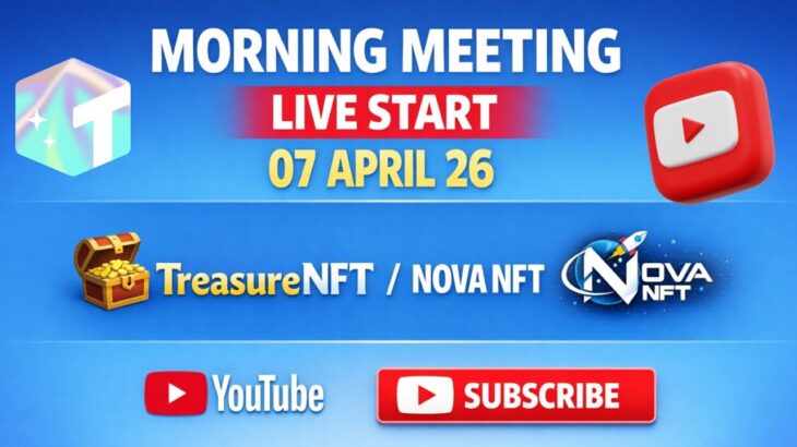 LIVE: TREASURE NFT MEETING | LATEST UPDATES AND INFORMATION | WITHDRAWAL UPDATE NOVANFT
