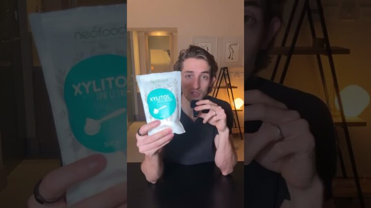 Let’s see how Xylitol low GI sweetener affects my glucose levels. sugarai.app/r?s=gb